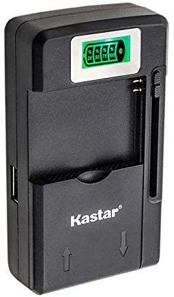 Kastar Intelligent Mini Travel Charger (with High Speed Portable USB Charge Function) for PDA Camera Li-ion Battery Digital Cameras Mp3 Mp4 Players Hand Held Gaming Devices PDAs, Z Cam E1 Camera