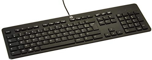HP N3R87AT - Clavier AZERTY, Promo USB Filaire, Noir