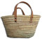 Petit Panier Paille anses Cuir