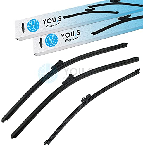 YOU.S SCHEIBENWISCHER SET VORNE + HINTEN 330 + 530 + 530 mm