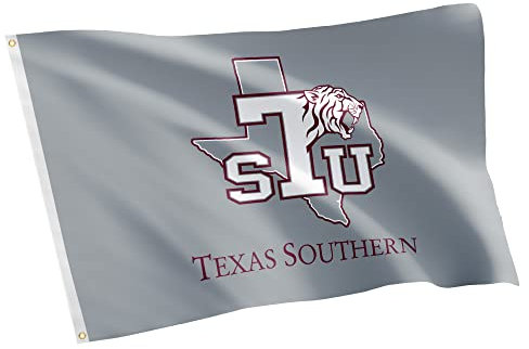 Desert Cactus Flagge Texas Southern University TSU Tigers, 100 % Polyester, für drinnen und draußen, 91 x 152 cm