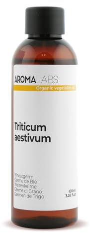 Germinale di Grano BIO (Triticum aestivum) - 100 mL - Olio Vegetale Vergine e Certificato AB - Aroma Labs - Made in France