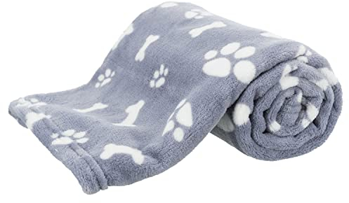 Trixie Kenny Kuscheldecke, Plüsch, 75 × 50 cm, Blau