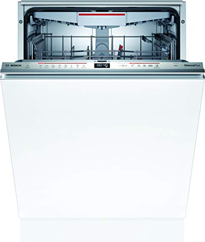 Bosch SBD6ECX57E Serie 6 Smarter XXL-Geschirrspüler vollintegriert, 60 cm breit, bis 92,5 cm extra hoch, Besteckschublade, Made in Germany, Rackmatic höhenverstellbarer Oberkorb