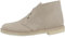 Clarks ORIGINALS - Stivali da uomo in pelle scamosciata, grigio (sabbia), 45 EU