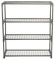 Home Beauty 4 Tier Greenhouse Staging & shelving Racks, Multipurpose Storage Rack, Powder Coated Steel and Heavy Duty Storage Shelving Units