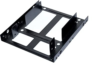 Ultron Einbaurahmen Duo intern 2x2.5 Zoll SSD/HDD Metall schwarz