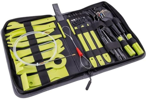 CARMOTION 63685 Zierleistenkeile-Set Montagehebel-Satz Nylon, Werkzeugstahl