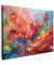 MuchoWow© Wandbilder 70x50 cm Schlafzimmer Home Deko Wohnung Bild Wohnzimmer Fotoleinwand Wand Bilder Leinwand Wall Decor Kunstdruck - Öl - Kunst - Abstrakt - Bunt