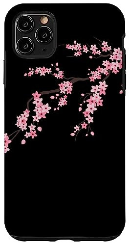 Japanese Sakura Anime Pretty Flower Florist Cherry Blossom Case for iPhone 11 Pro Max