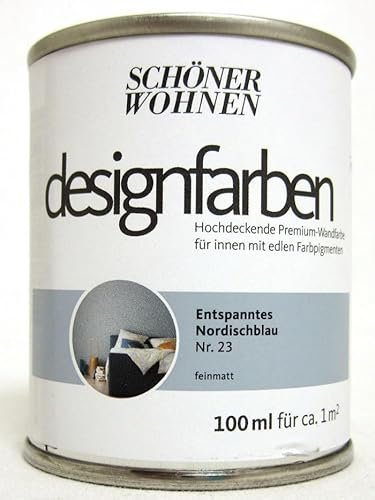 Designfarbe Entspanntes Nordischblau Nr.23 100 ml