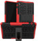 PIXFAB for Huawei MatePad T8 (8 Inch) 2020 Shockproof Tablet Case, Hybrid [Tough] Rugged Armor Protective Cover, Tablet Case Cover with Built-in [Kickstand] - Red