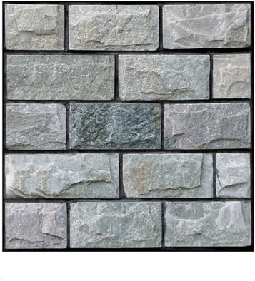 XIFUHUI 10 Stück 3D-Wandpaneelen, selbstklebend, Steintapete, 30 × 30 cm, wasserfeste PVC-Ziegeltapete, Wandaufkleber für Wohnzimmer, Schlafzimmer, TV-Hintergrund, Innenwandgestaltung (Grau)