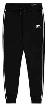 Alpha Industries Herren Track Jogger Small Logo, Black, XXL