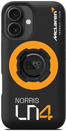 Quad Lock MAG Case - iPhone 16 - Lando Norris Black