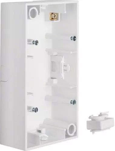 Caja mont. 2E S1 bl. polar,brillo
