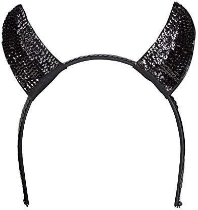 Bristol Novelty Unisex Erwachsene Pailletten Teufelshörner