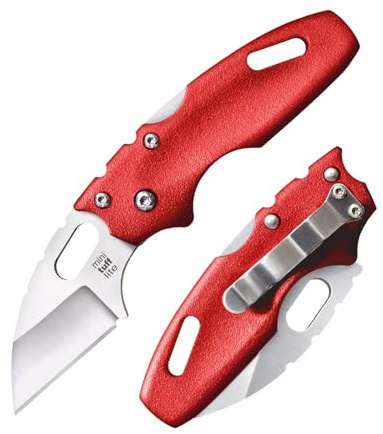 Cold Steel Mini Tuff Lite Tri-Ad Lock Red