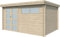 Gardenas Chalet en Bois 12.24 m² Moderne avec Plancher