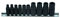 Laser 7901 Tap Socket Set 3/8D, 1/4D 10pc