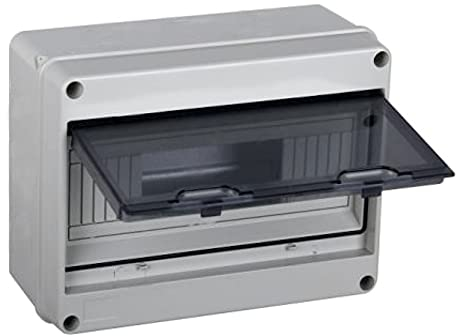 DOJA Industrie | Aufputz Verteilerkasten Feuchtraum 162x202x98 | Verteilerdose Sicherungskasten Aufputz | Abzweigdose Wasserdicht | Wasserdichte Gehäuse als Kabelverbinder Box, Kabelbox Wasserdicht