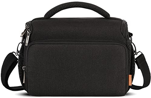 DOMISO SLR DSLR Kameratasche Wasserdicht Fototasche, Schwarz