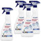 HEITMANN Anti-Kalk Power-Spray - Dreifach Stark gegen Schmutz, Kalk und Seifenrest - Dermatologisch geprüft, 4er Pack