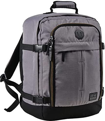 Cabin Max 30L Metz Rucksack - Handgepäck 45 x 36 x 20 cm, mittelgroßer Handgepäckrucksack für Easyjet und Wizzair (Schwarz 45x36x20 cm)