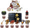 Harry Potter Cake Toppers for Boys,13Pc Harry Potter Happy Birthday Cake Toppers,Harry Potter Birthday Cake Decorations Cupcake Toppers for Girl,Kids,Men Birthday Harry Potter Theme Party Supplies
