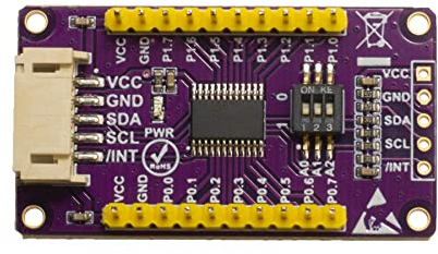 SEENGREAT CAT9555 IO Expansion Module Board I2C Interface Expands 16 bit Parallel GPIO Expander, SMBus I/O Port, with Pre-soldered Header
