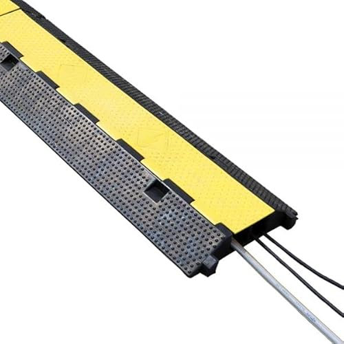 Heavy Duty Cable Protector Suitable for EV Charging - External Drive Over Cable Ramp - 1 Metre