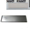 2PCS I/O Shield No Any Opening Blank Backplate for All Motherboard DIY Replacement Part