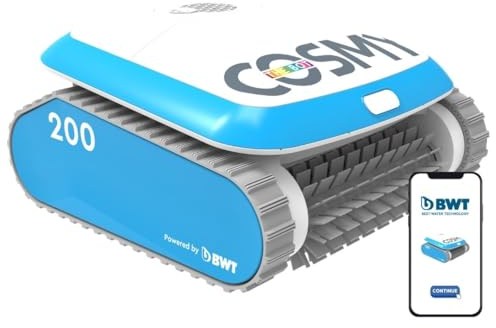BWT Cosmy The Bot 200 Robot nettoyeur de piscine RURN-NOY0-C2M70