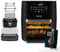 Noaton A120 Ultra Pro Friggitrice ad Aria Calda 12L, Friggitrice senza olio, Online ricettario e pinze da cucina 26 cm, 1800W, 10 programmi, Display digitale, Compatta, per 1-4 persone, Nero
