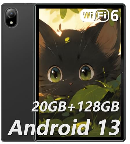DOOGEE U10 Pro Tablet 10.1pulgadas,Tablet Android 20 GB(8GB+12GB) RAM+128GB ROM(TF 1TB), 5060 mAh, Cámara Principal 8MP, 2.0GHz WiFi 6/Google GMS/Bluetooth 5.0/Tipo C/OTG/Widevine L1, Androd 13, Gris