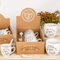 Doni Bomboniere Matrimonio 4PZ Set Due Tazze da Caff Utili Originali con Anniversario Partecipazione Nozze Idea Regalo Frasi Collezione Friends Cucina Tazzine in Casa Idee Complete Economiche