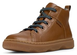 Camper Boys Kiddo K900189 Zip Booties, Braun 020, 3.5 UK