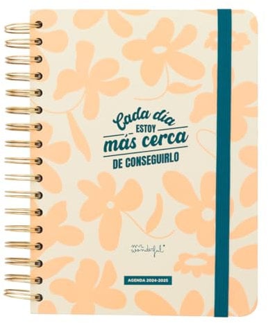 Mr.Wonderful – Terminplaner Office 2024-25 Tagebuch – Jeden Tag bin ich näher dran