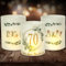 12 Windlicht Tischdeko 70 Geburtstag, Seutgjie 70. Geburtstag Deko Mann Frau 1954-2024 Schwarz Gold für Teelichter oder Kerzen