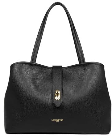LANCASTER Borsa a spalla grande - Top Double, Nero - In - Nudo, Taglia unica