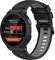 Armband Kompatibel mit Garmin 235/220/230/620/630/735XT, Silikon Ersatzarmband für Garmin Approach S5/6/20 (Schwarz+Grau)