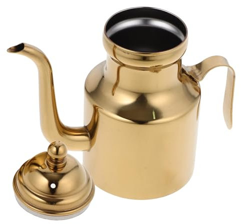 SHOWERORO 2 Stücke Metall Öl Topf Küche Öl Separator Fett Container Lagerung