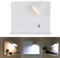Alpinaluz Aplique de Pared LED Orientable 6W con Tono de Color Ajustable (3000K/4000K/6000K), CRI>90, Interruptor, Puerto de Carga USB Tipo C y A, Soporte de Aluminio Blanco 28cm