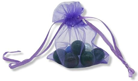 Generisch Organzabeutel Organzasäckchen Geschenkbeutel Schmuckbeutel Hochzeit Feier (Flieder, 7 x 9)