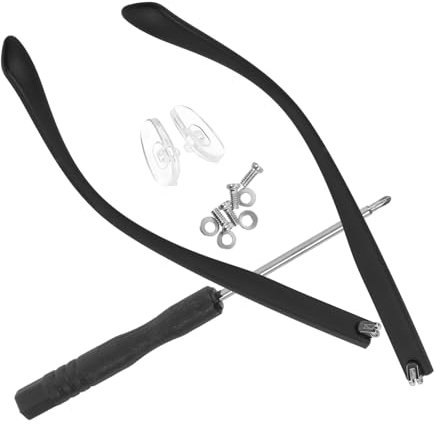 BEBEMOKO Ersatz-brillenbügel Aus Brillen-ersatzbügel Für Sonnenbrillen Und Lesegläser Brillenbügelbeine Mit Rutschfester Oberfläche Brillenteile Zum Austauschen