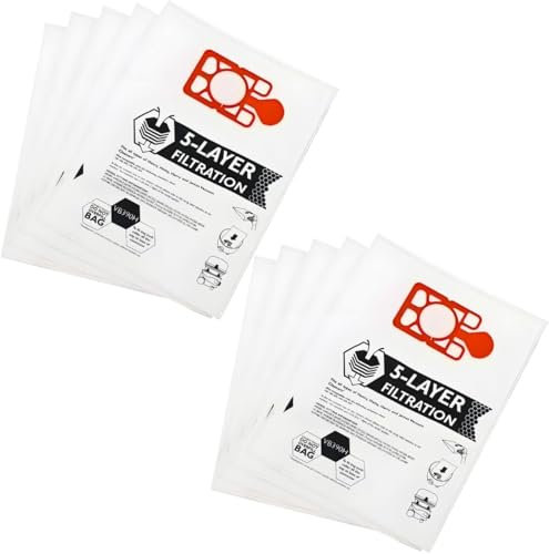 Pack of 30 Numatic Henry Hoover Bags | HEPA-Flo Dust Bags – Perfectly Compatible with Hetty Hoover bags for Superior Cleaning Performance.