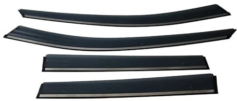 HEXEH Car Windabweiser Für Peugeot 2008 2014 2015 2016 2017 2018 2019 Fensterverkleidung Fenstervisiere Sonne Regenschutz Entlüftungsabweiser Seitenfensterabweiser Deflektor Autofenster