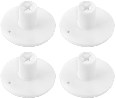 eMagTech 4 Stück 25 Mm Gummi-Driving-Range-Golf-Tees mit Einstellbarer Höhe Kompatibel mit Standard-Golfbällen aus Holz Bambus Und Kunststoff (weiß)