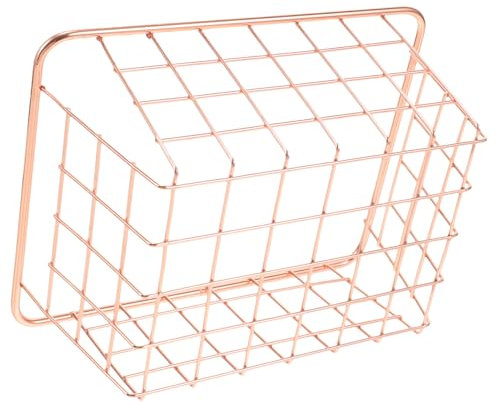 TEMPNAP Eleganter Kleiner Metallkorb Aus Eisen Dekorativer Aufbewahrungskorb Für Snacks Und Früchte Multifunktionaler Organizer Für Wohnzimmer Küche Und Büro Rostbeständig Und Platzsparend