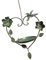 Colcolo Hanging Vogelfutterer Vogel -Lebensmittel -Spender eleganter robuster Vorräte, Multifunktional, Birdfeeder mit Glocke für den Innenhofgarten